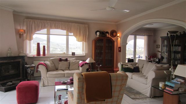 Maison avec des vues sur la montagne à Calpe