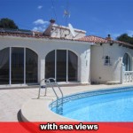 Refurbished house with sea view in Calpe