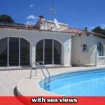 Villa reformada con psicina y vistas al mar a Calpe