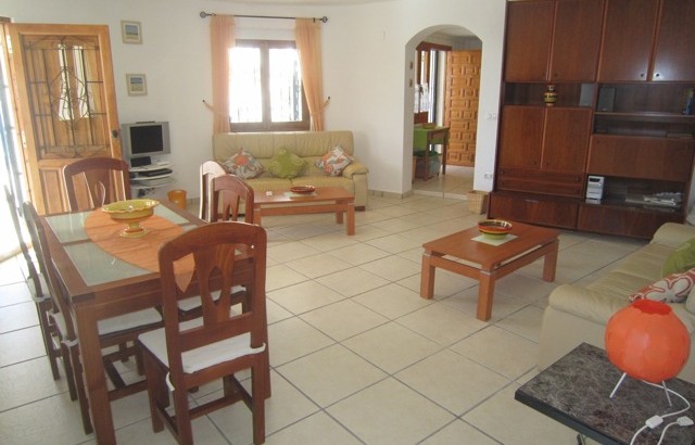 House with seaview 300m from the beach in Benissa