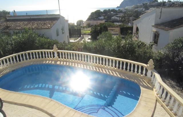 Haus mit Meerblick 300m vom Strand Fustera, Benissa