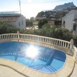 House with seaview 300m from the beach in Benissa