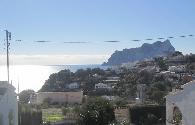 House with seaview 300m from the beach in Benissa