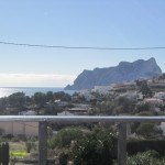 House with seaview 300m from the beach in Benissa