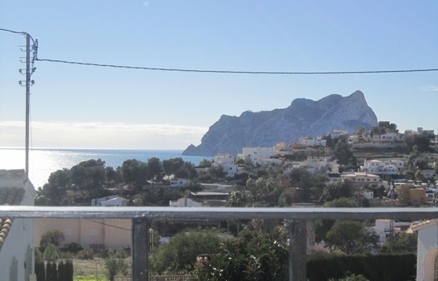 House with seaview 300m from the beach in Benissa