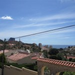 Refurbished house with sea view in Calpe