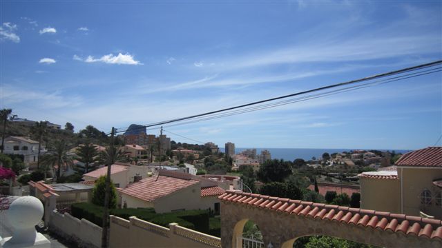 Refurbished house with sea view in Calpe