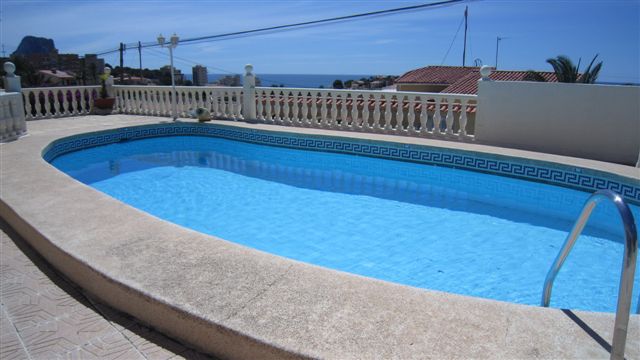 Maison avec des vues sur mer à Calpe