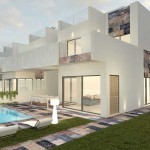 Semi-detached villas located in Villamartin