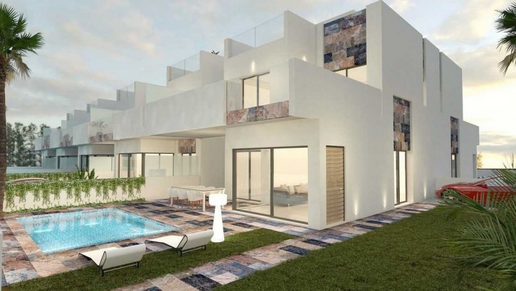 Semi-detached villas located in Villamartin