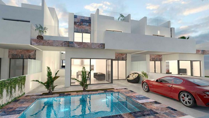 Duplex avec piscine privee à Villamartin (Orihuela Costa)