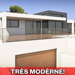 One floor modern-style villa in Pedreguer