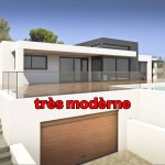 One floor modern-style villa in Pedreguer