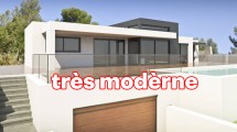 Proyecto nuevo de vivienda de estilo moderno en Pedreguer