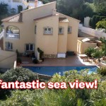 Charming sea view villa in Pedreguer near Denia