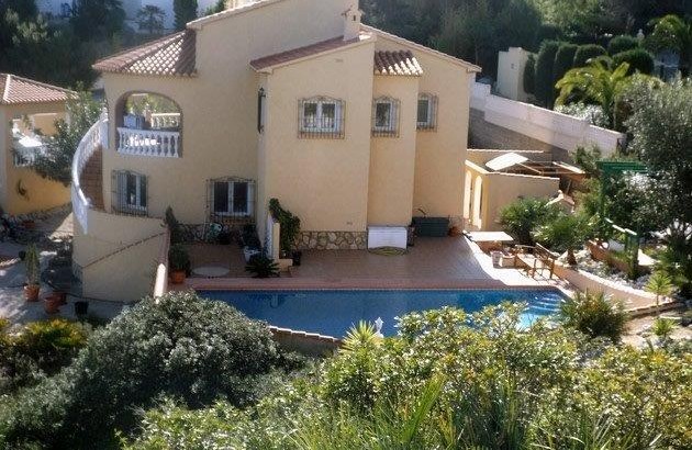 Schöne Meerblickvilla in Pedreguer Nähe Denia