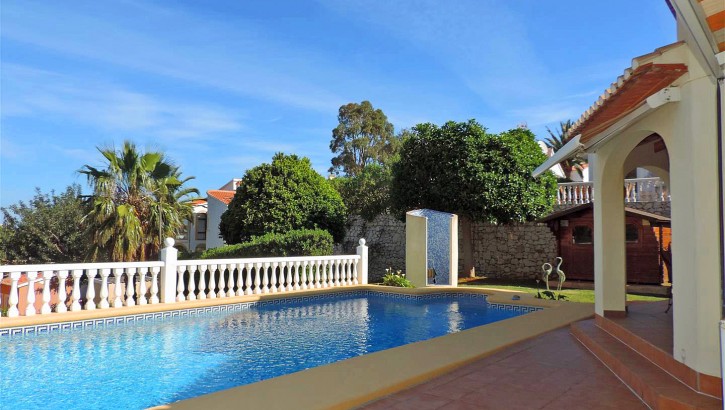 Modern huge villa in Denia with pool and sauna