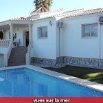 Villa modèrne avec des vues sur la mer à Denia