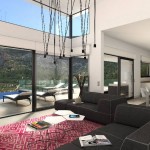 Proyecto nuevo de vivienda de estilo moderno en Pedreguer