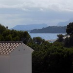 Semidetached house with sea view in Moraira