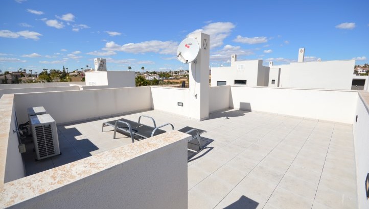 Freistehendes „Ibiza Stil“ Haus in Rojales