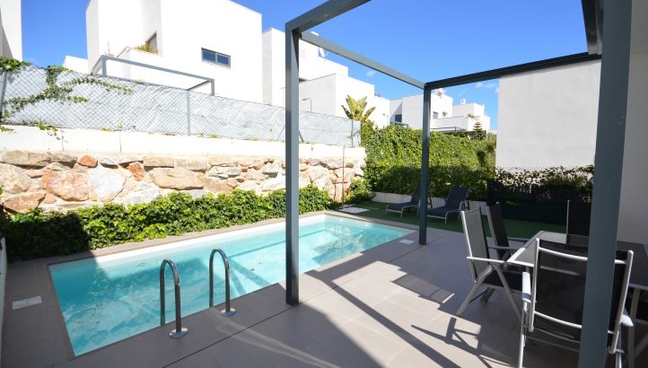 Freistehendes “Ibiza Stil” Haus in Rojales