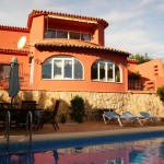 Villa with fantastic mountain views in Moraira