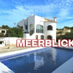 Huge beautiful villa with pool and views in Calpe