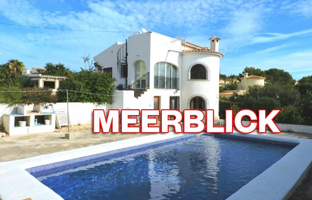 Huge beautiful villa with pool and views in Calpe