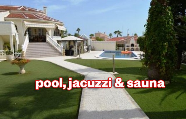 Huge villa with luxury extras in Quesada