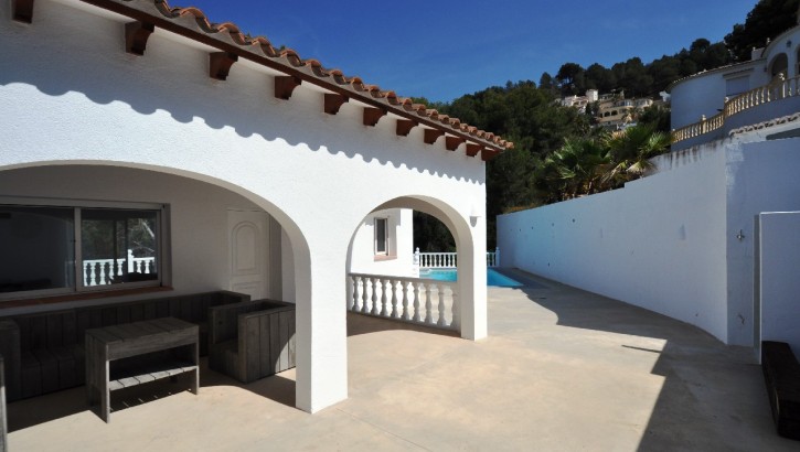 Renovierte Villa in Toplage in Moraira