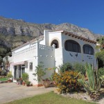 Spacious villa with sea view in Denia