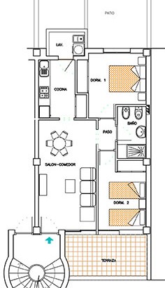 Apartments in La Marina