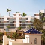 Apartments overlocking the golf course in Orihuela Costa