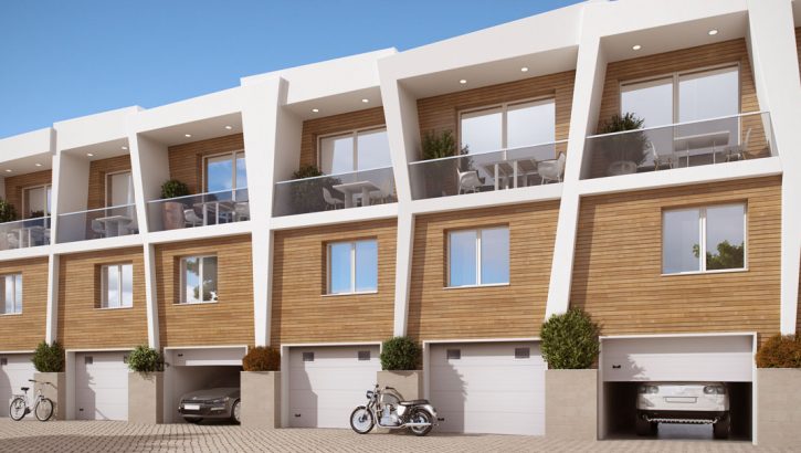Modern townhouses in Santa Pola 100 m from the sea