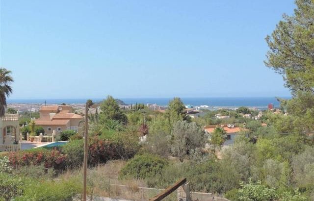 Grande villa avec vue sur mer à Denia
