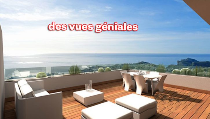 Luxury apartments with views in Benitachell