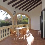 Lovely villa with views and pool in Denia