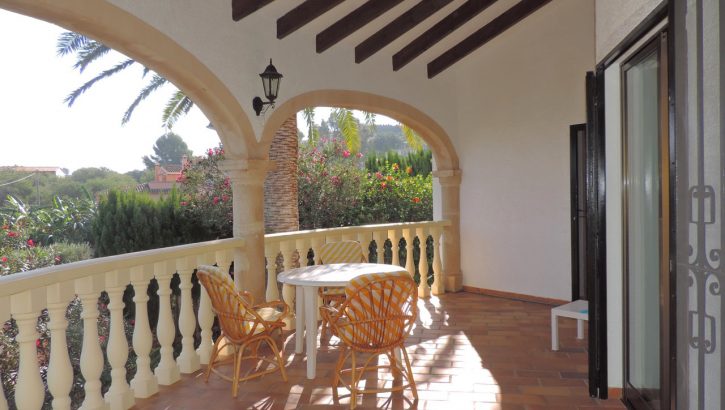 Lovely villa with views and pool in Denia