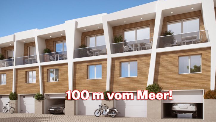 Modern townhouses in Santa Pola 100 m from the sea