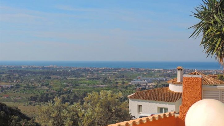 Villa preciosa con vistas en Denia