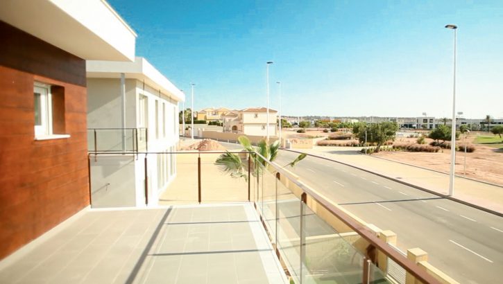 Villas modernas cerca del centro en Santa Pola