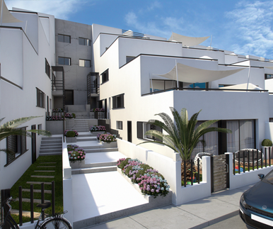 Modern flats in Santa Pola by the sea