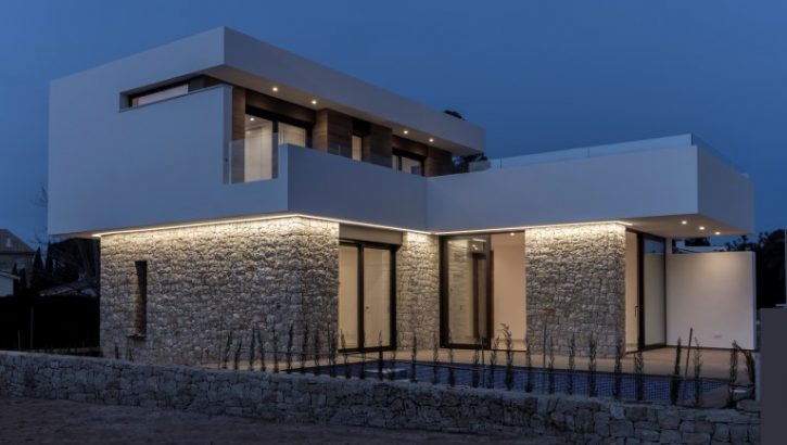 Neubauvillen in Stadt- und Strandnähe (Denia)