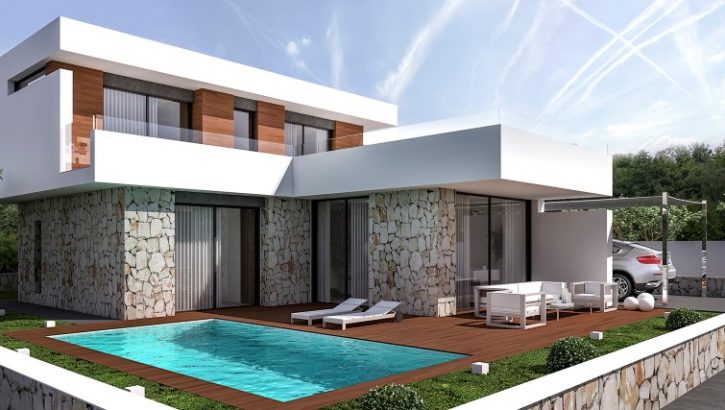 Nouvelles villas à Denia près du mer