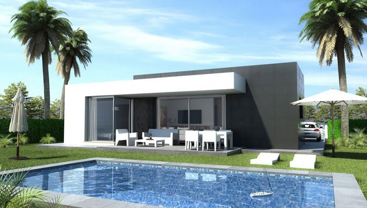 Modern new construction villa in Denia