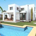 New construction villa Ibiza-style in Denia