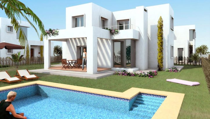 New construction villa Ibiza-style in Denia