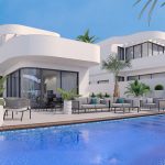 Detached houses with private pool in La Marina