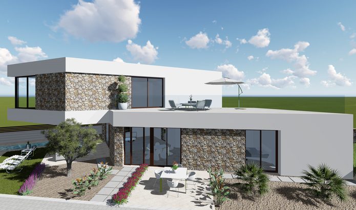 Nouvelles villas très modèrnes à Benijofar